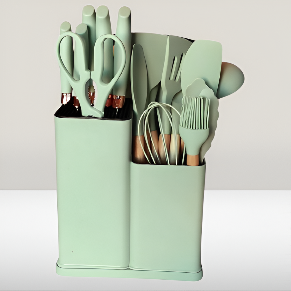 Set utensilios x 19 piezas premiun