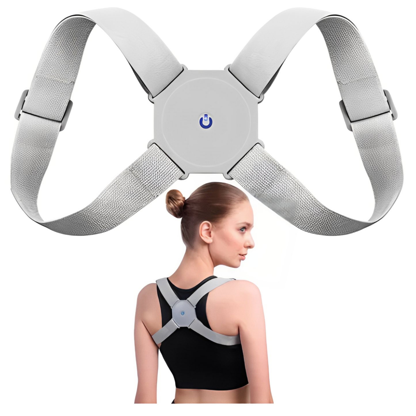 Corrector de postura con sensor