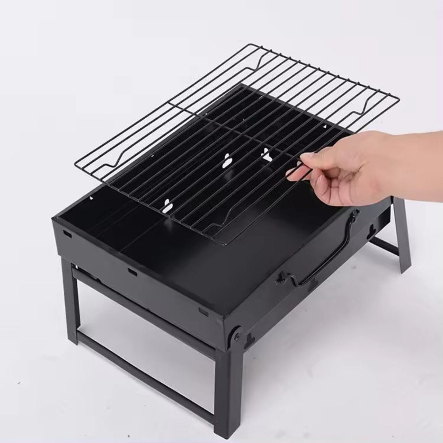 Asador plegable portátil