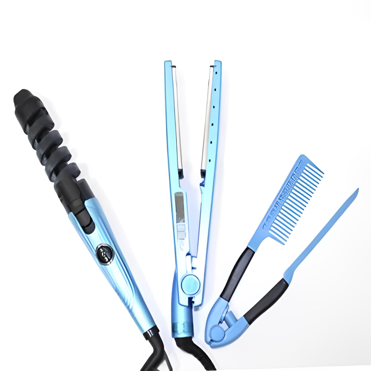 Combo plancha nano titanium